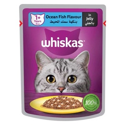 [0100029332] WHISKAS OCEAN FISH FLAVOUR 80GM