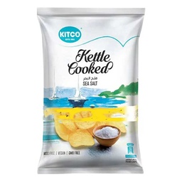 [0100029340] KITCO KETTLE COOKED POTATO CHIPS SEA SALT 150GM