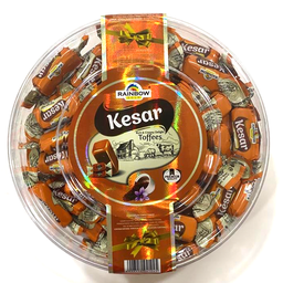 [0100029833] RAINBOW GOLD KESAR TOFFEES 650GM
