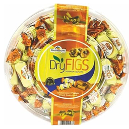 [0100029834] RAINBOW GOLD DRY FIGS TOFFEES 650GM