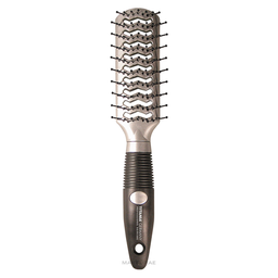 [0100029946] TITANIA WARM AIR/MASSAGE BRUSH RUBBER HANDLE 9 ROWS