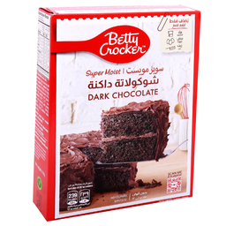 [0100030070] BETTY CROCKER SUPERMOIST DARK CHOCOLATE CAKE 510G