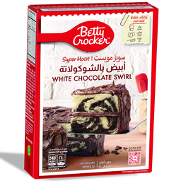 [0100030048] BETTY CROCKER SUPERMOIST WHITE CHOCOLATE SWIRL CAKE 500G