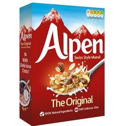 [0100030178] ALPEN MUESLI BREAKFAST CEREALS 550GM