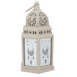 [0100030361] TRENTOR RAMADAN LED HANGING LANTERN 26CM