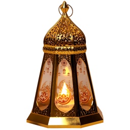[0100030363] TRENTOR RAMADAN KAREEM LED LANTERN 28X17CM