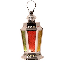 [0100030365] TRENTOR DECORATIVE CANDLE LANTERN 13X13X25CM