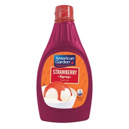[0100021037] AMERICAN GARDEN STRAWBERRY SYRUP 24 OZ