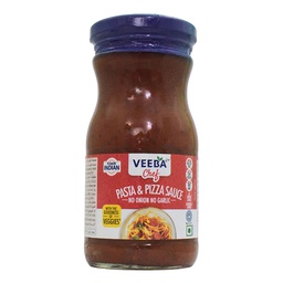 [0100022247] VEEBA PASTA &amp; PIZZA SAUCE - NO ONION NO GARLIC 400GM