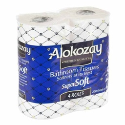 [0100020335] ALOKOZAY BATHROOM TISSUE 4RLSX2PLYX200S