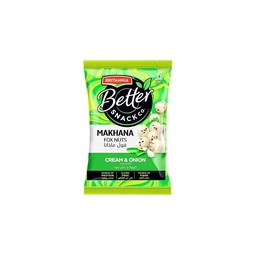 [0100025314] BRIT MAKHANA CREAM &amp; ONION 25GM