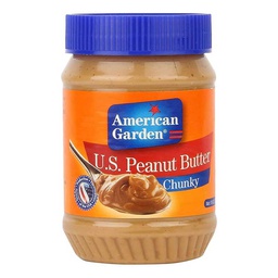 [0100012866] AMERICAN GARDEN PEANUT BUTTER CHUNKY 16OZ