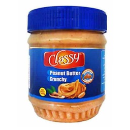 [0100017828] CLASSY PEANUT BUTTER CRUNCHY 340GM