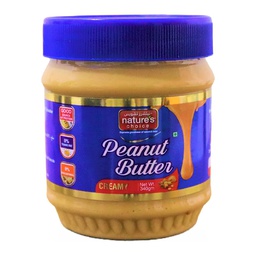 [0100019605] NATURES CHOICE PEANUT BUTTER CREAMY 340GM