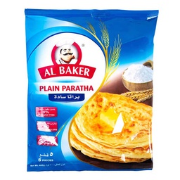 [0100018412] AL BAKER FRZN PLAIN PARATHA 5s 400GM