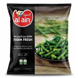 [0100012466] AL AIN GREEN BEANS 400GM