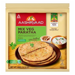 [0100020509] AASHIRVAAD MIX VEG PARATHA 400GM