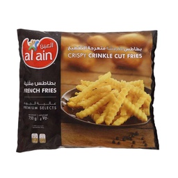 [0100012473] AL AIN FRENCH FRIES CRINKLE CUT 750GM