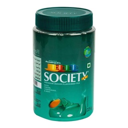 [0100002199] SOCIETY INDIAN LEAF TEA GINGER JAR 225GM