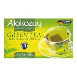 [0100002682] ALOKOZAY GREEN TEA HEAT SEAL SAC BAG 25