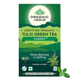 [0100006957] ORGANIC INDIA TULSI GRN TEA CLASSIC 25TB