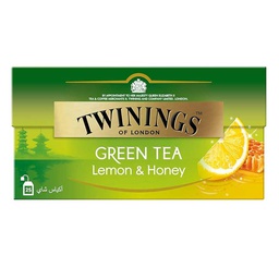 [0100009201] TWININGS GOLDLINE GREEN TEA LEMON 25TBAGS