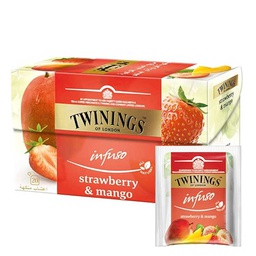 [0100009218] TWININGS INFUSO STRAWBERRY &amp; MANGO 20TBAGS