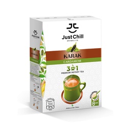 [0100011517] JUST CHILL KARAK CARDAMOM CHAI 26GM