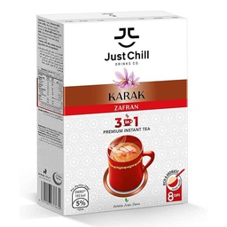 [0100011518] JUST CHILL KARAK ZAFRAN CHAI 26GM