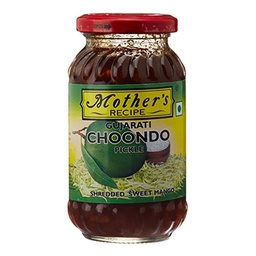 [0100001256] MOTHERs RECIPE GUJRATI GORKRI MANGO PICKLE 350GM