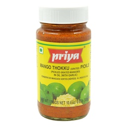 [0100003228] PRIYA MANGO THOKKU PICKLE IN OIL 300GM