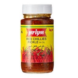 [0100003229] PRIYA RED CHILLI PICKLE IN OIL 300GM