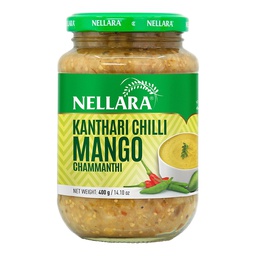[0100006067] NELLARA PICKLE KANTHARI MANGO CHAMMANDI 400GM