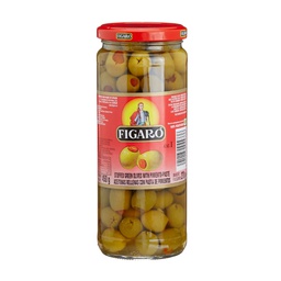 [0100008776] FIGARO OLIVES STUFFED GREEN 270GM