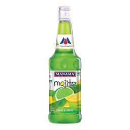 [0100024828] MANAMA MOJITO LIME &amp; MINT SYRUP 750ML