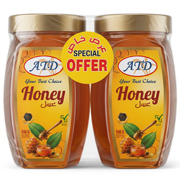 [0100026942] ATD HONEY 2X500GM