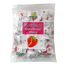 [0100024814] HAOLIYUAN MY CHEW CANDY STRAWBERRY 280GM