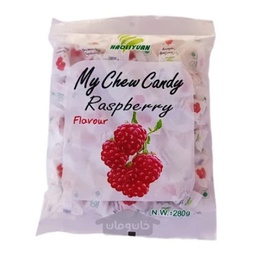 [0100024817] HAOLIYUAN MY CHEW CANDY RASPBERRY 280GM