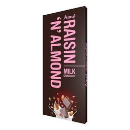 [0100001039] AMUL CHOCO RAISIN N ALMOND 150GM