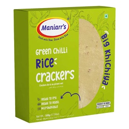 [0100026547] MANIARRS KHICHA GREEN CHILLI 500GM