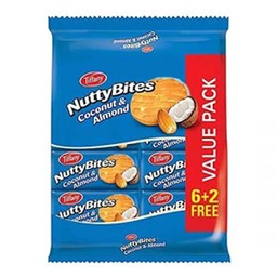 [0100003330] NUTTY BITES COCONUT&amp;ALMOND 8X81GM