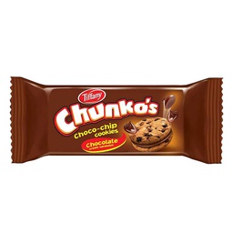 [0100003339] TIFFANY CHUNKOS ENVELOPE CHOCOLATE 40GM