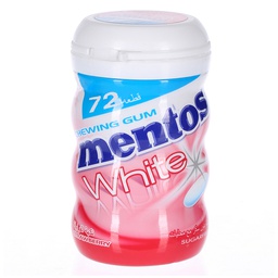 [0100004256] MENTOS WHITE GUM STRAWBERRY 72PC SF