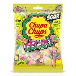 [0100004285] CHUPA CHUPS SOUR GECKO 160GM