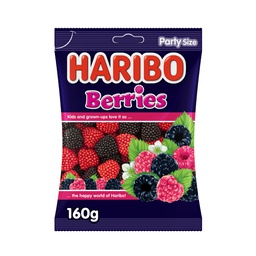 [0100009402] HARIBO BERRIES 160GM