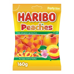 [0100009407] HARIBO PEACHES 160GM