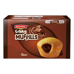 [0100011774] BRITANNIA CHOC MUFFLES 12X60GM