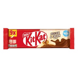 [0100026716] KIT KAT 2FINGER COOKIES 9XBARS