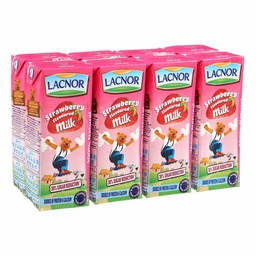 [0100006973] LACNOR MILK  STRAWBERRY 180ML
